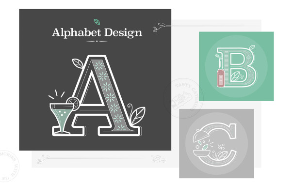 綠色健康餐飲品牌標(biāo)識設(shè)計(jì)與吉祥物設(shè)計(jì)