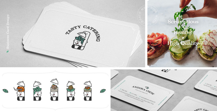 綠色健康餐飲品牌標(biāo)識設(shè)計(jì)與吉祥物設(shè)計(jì)