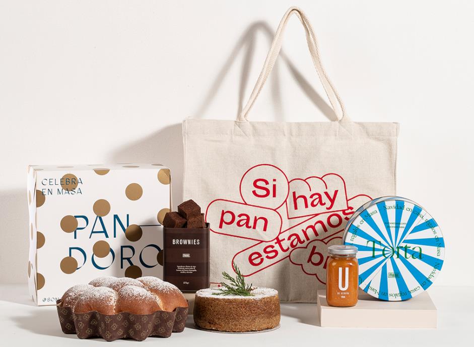 圣誕節(jié)Masa面包店包裝設(shè)計