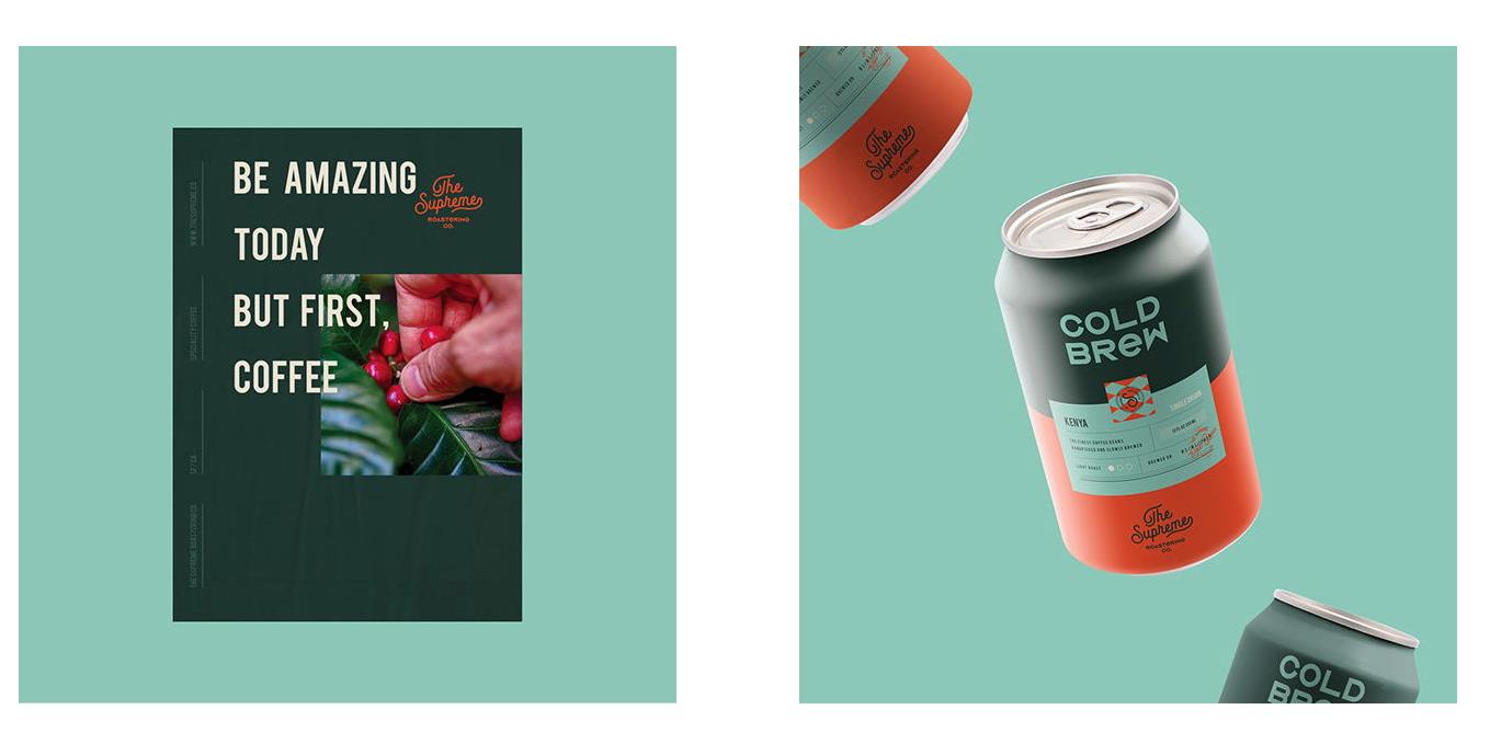 咖啡包裝袋設(shè)計-掀起一股時尚潮流復古風