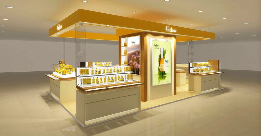 gdew化妝品專賣店設(shè)計