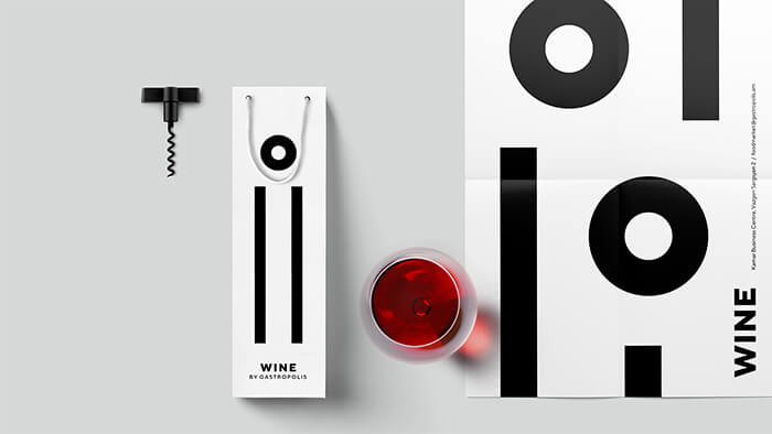 黑白餐飲品牌設(shè)計(jì)