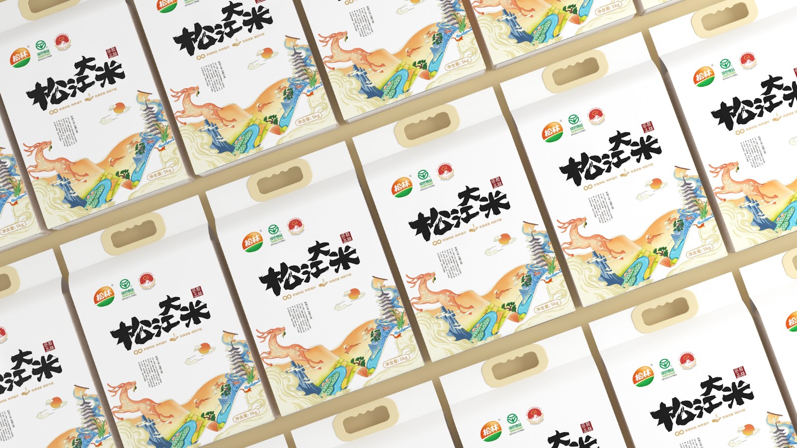 美御大米品牌策設(shè)計案例